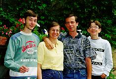 Me, mum, dad, my brother